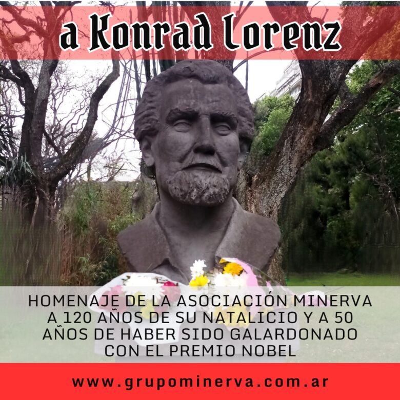 Homenaje de la Asociación Minerva a Konrad Lorenz